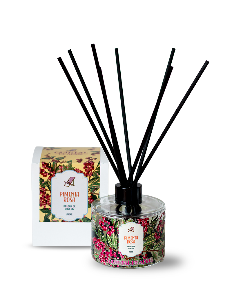 Difusor de Varetas Quintal de Abril Pimenta Rosa 240ml