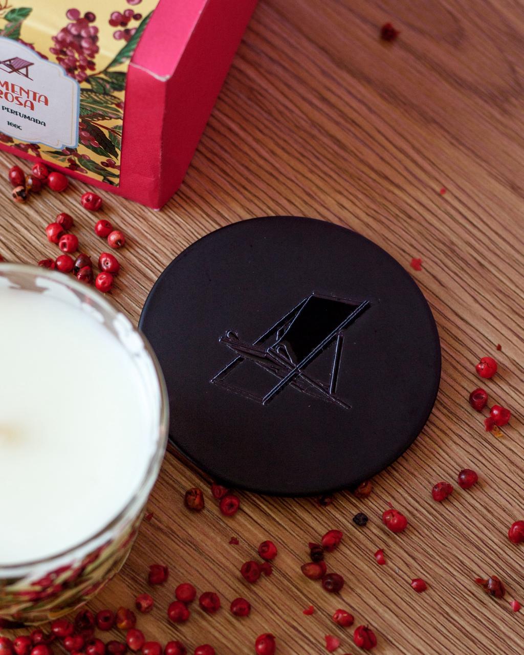 Vela Perfumada Quintal de Abril Pimenta Rosa 100g - Imagem 3