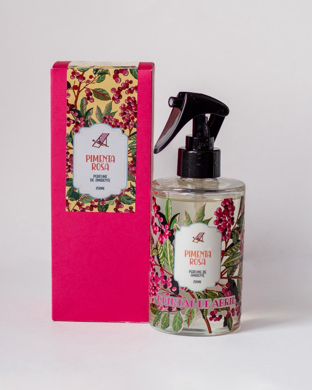 Perfume de Ambiente Quintal de Abril Pimenta Rosa 250ml