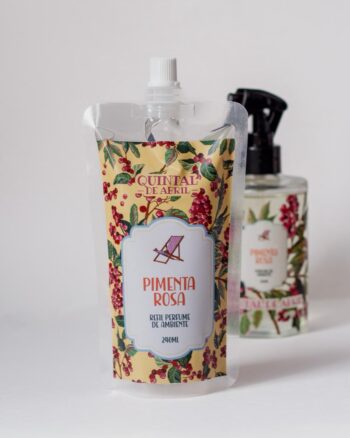 [Refil] Perfume de Ambiente Quintal de Abril Pimenta Rosa 250ml