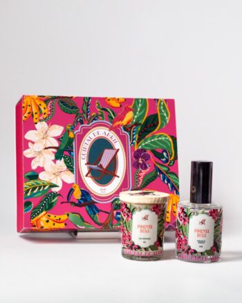 Kit Presente Mini Quintal de Abril Pimenta Rosa