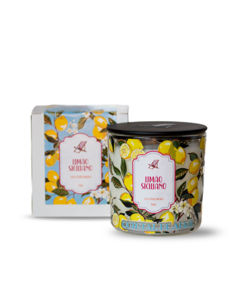 Vela Perfumada Quintal de Abril Limão Siciliano 190g