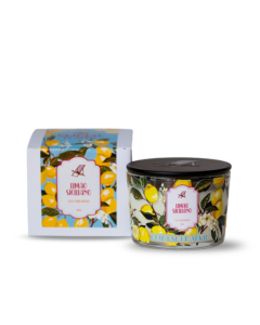 Vela Perfumada Quintal de Abril Limão Siciliano 100g