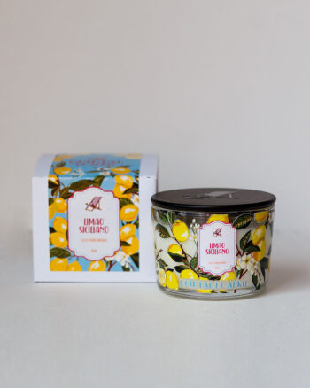 Vela Perfumada Quintal de Abril Limão Siciliano 100g