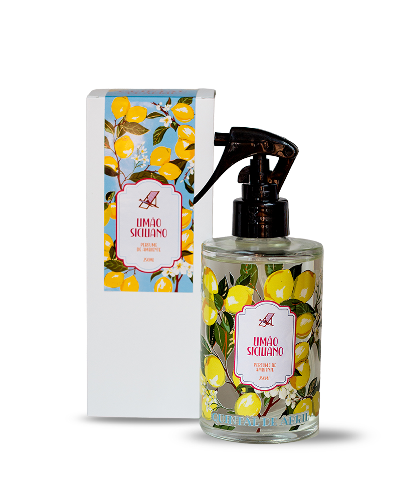 Perfume de Ambiente Quintal de Abril Limão Siciliano 250ml