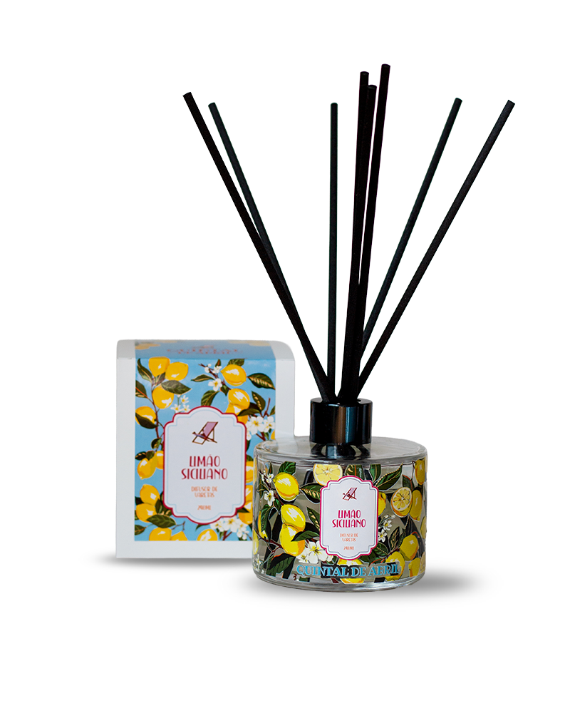 Difusor de Varetas Quintal de Abril Limão Siciliano 240ml