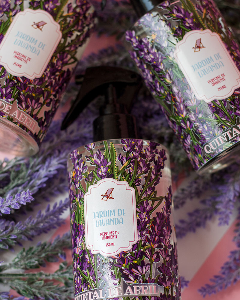 Perfume de Ambiente Quintal de Abril Jardim de Lavanda 250ml - Imagem 3