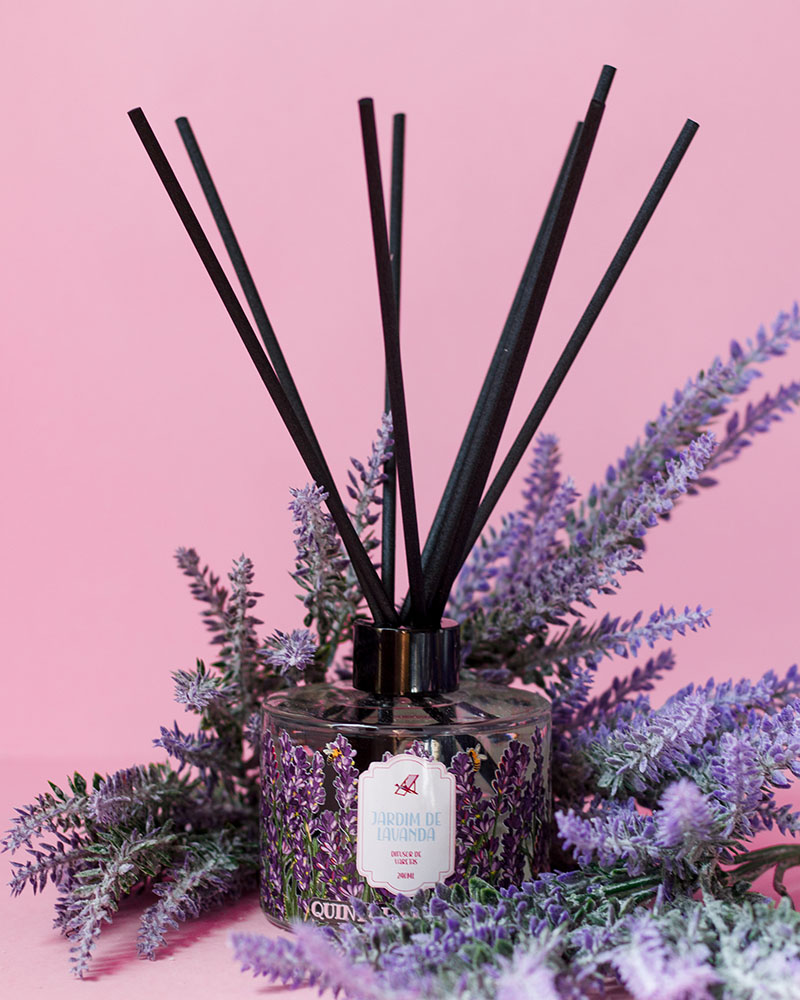 Difusor de Varetas Quintal de Abril Jardim de Lavanda 240ml - Imagem 2