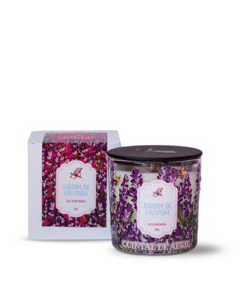 Vela Perfumada Quintal de Abril Jardim de Lavanda 190g