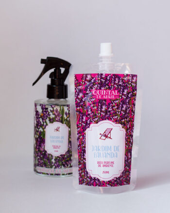 [Refil] Perfume de Ambiente Quintal de Abril Jardim de Lavanda 250ml