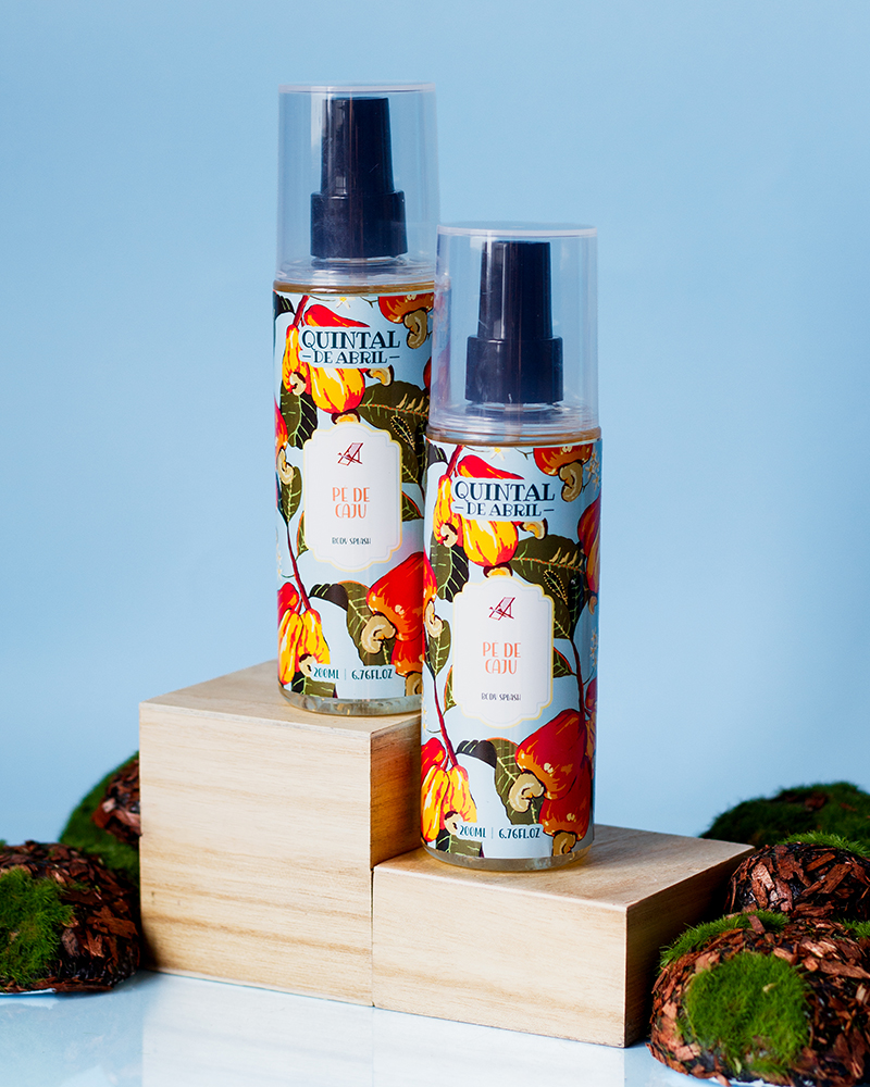 Body Splash Quintal de Abril Pé de Caju 200ml - Imagem 3