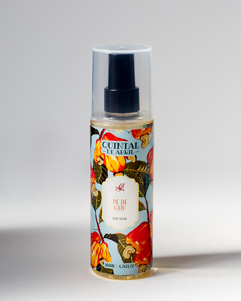 Body Splash Quintal de Abril Pé de Caju 200ml